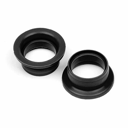 TIME2PLAY Shaped Exhaust Gasket Spare Parts Set - Black - 2 Piece TI3536039